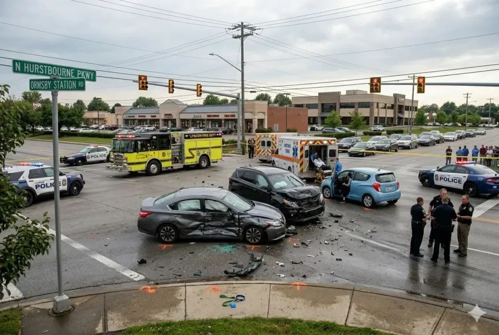 1 man, 1 dog killed, 2 people injured in Lyndon collision