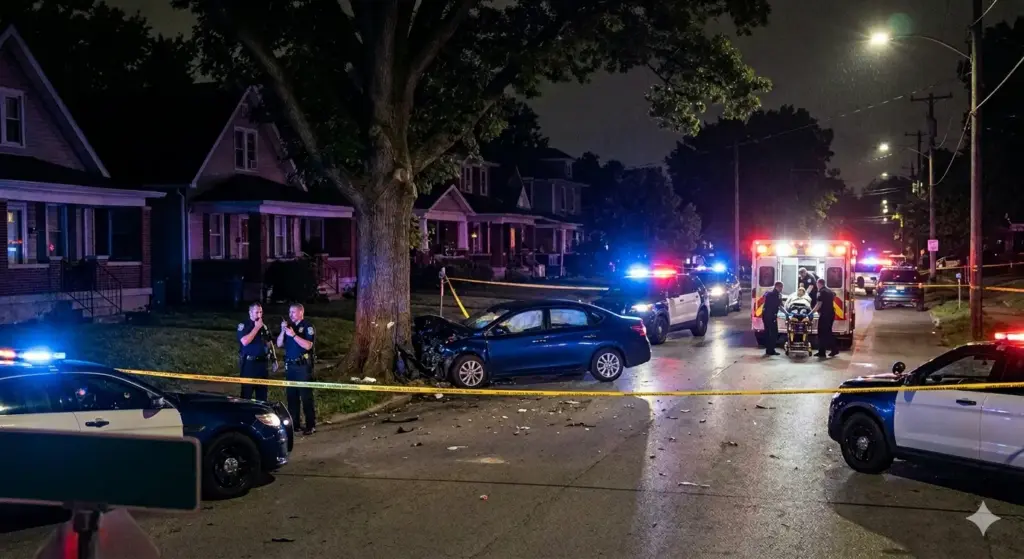 Louisville, KY Crash on River Road 1 Dead, 1 Critically Injured