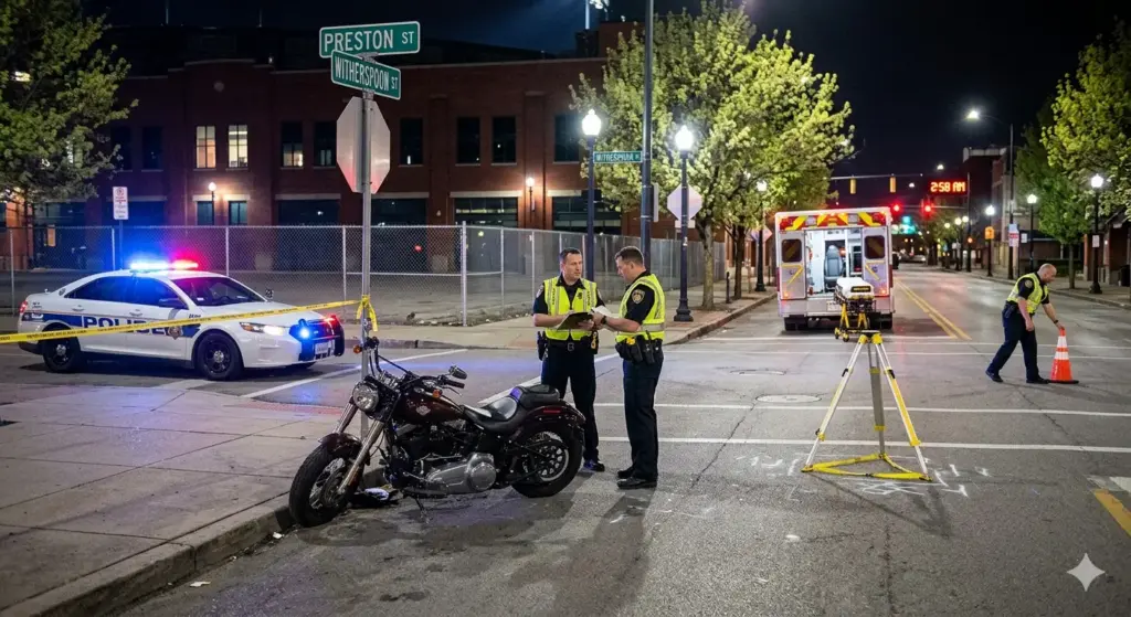 Downtown Louisville Motorcycle Collision: Fatality Reported