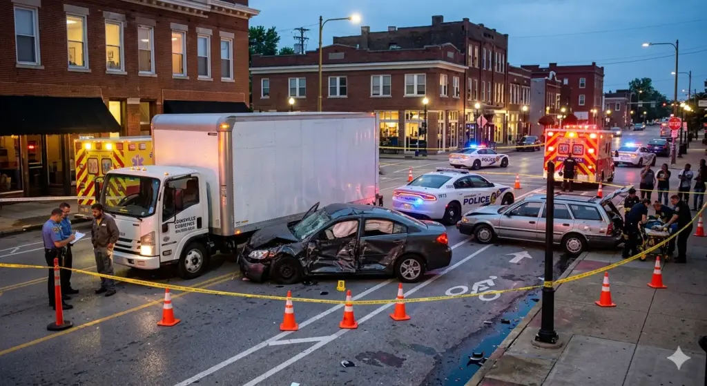 Fatal Police Pursuit Crash in Louisville Leaves One Dead and Several Injured