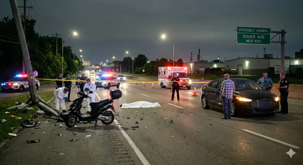 Louisville Moped Rider Dies After Collision with Vehicle on Greenbelt Highway