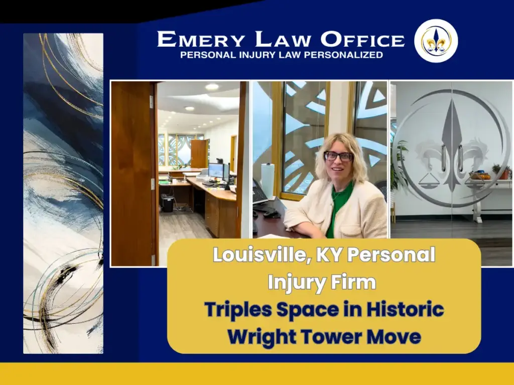 Louisville, KY Personal Injury Firm Triples Space in Historic Wright Tower Move